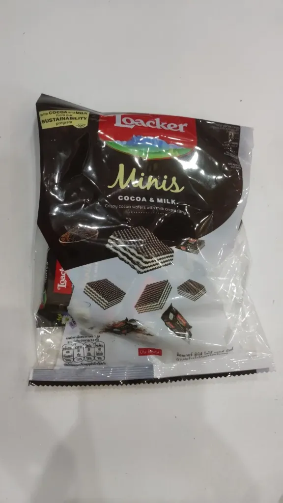 Loacker minis cocoa&milk @ 80g x 6
