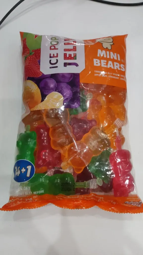 mini bear ice pop jelly pcs