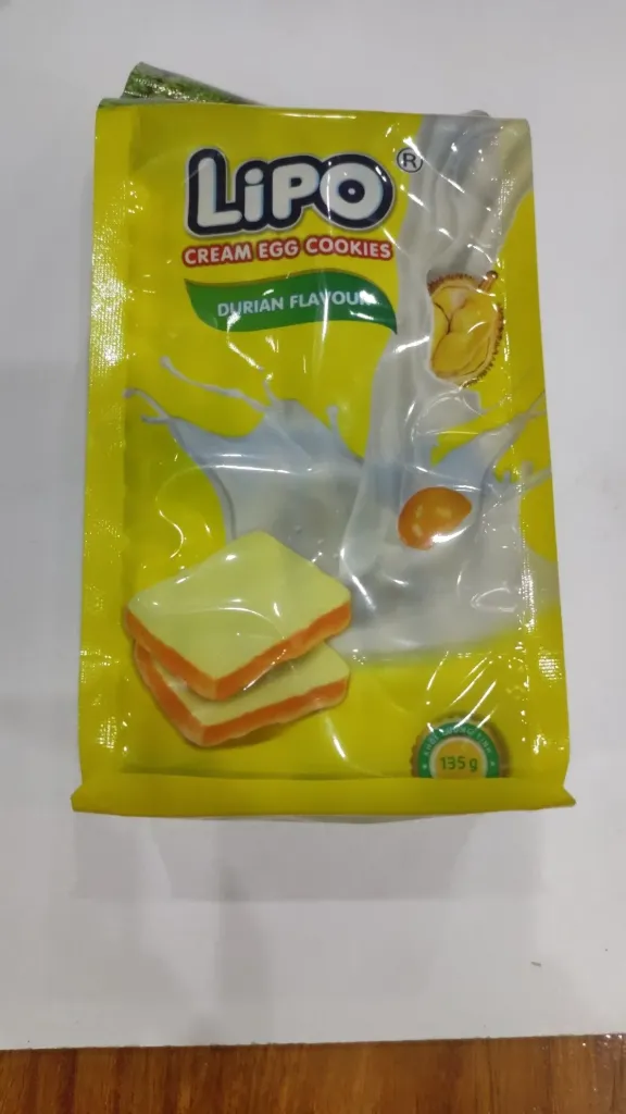 Lipo Durian cookie @ 135g