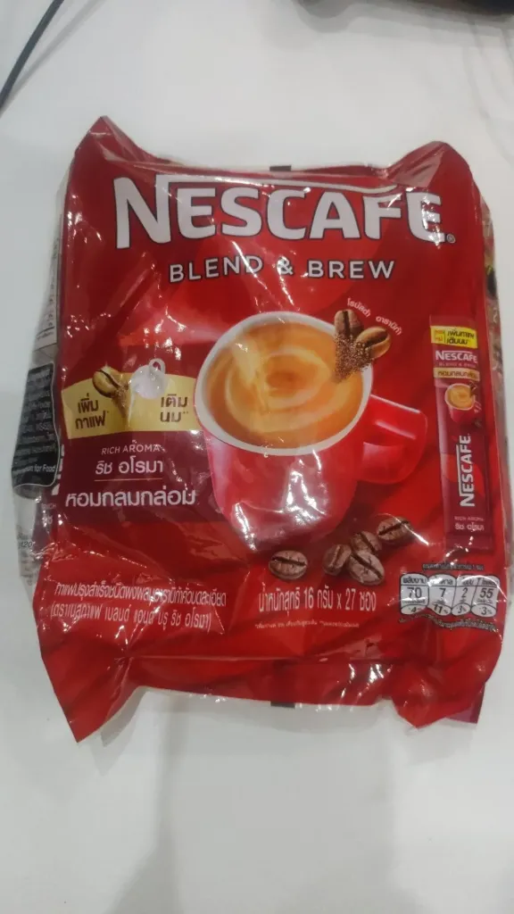 Nescafe Blend & brew 3in1 red@16g x 27pcs