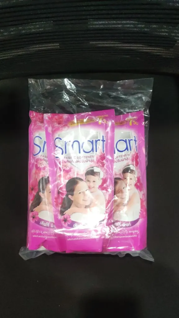 Smart Febric Softener Pink @450ml  x 3
