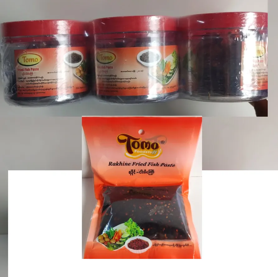 Tomo ပုစွန်‌ခြောက်ငံပြာရည်ကြော် @ 200g