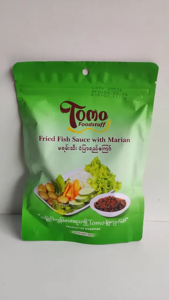 Tomo မရမ်းသီးငံပြာရည်ကြော် @ 320g