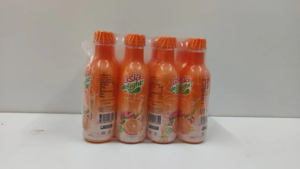 Asia delight orange+grape @ 250ml × 12