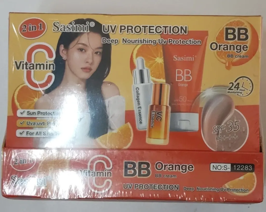 Sashimi sunscreen vitaminC