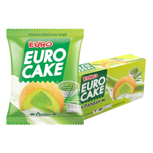 EURO Cake Pandan @ 17 g x 12