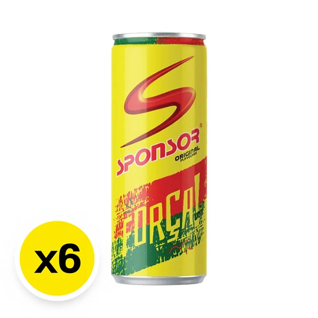 SPONSOR Electrolyte Beverage Original Sleek Can @ 325 ml
