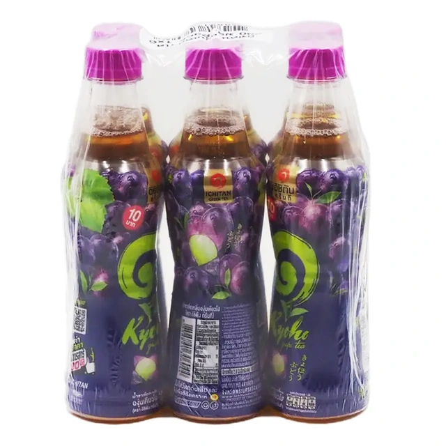 ICHITAN Green Tea Kyoho Grape @ 280 ml x 6