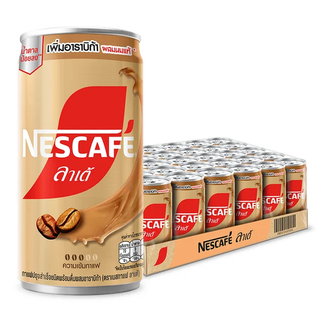 NESCAFE Ready to Drink Canned Coffee Latte @ 170 ml x 30