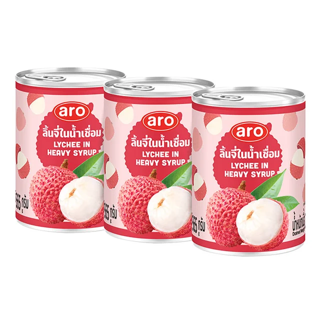 ARO Lychee In Syrup @ 565 g x 3 nouse