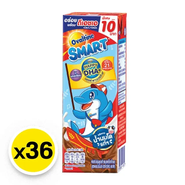OVALTINE Smart UHT Milk Malt Chocolate 165 ml