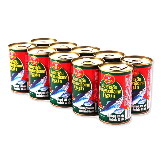 ROZA Sardines in Tomato Sauce @ 155 g x 10