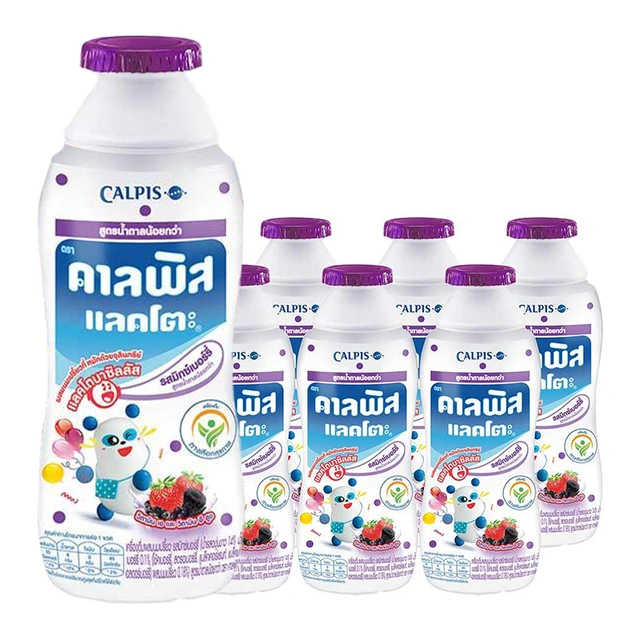 CAPIS LACTO Mini Mix Berry 140/150 ml. X 6
