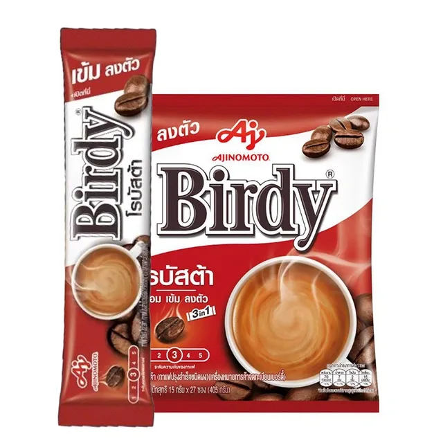 BIRDY Instant Coffee 3in1 Robusta 15g 27pcs