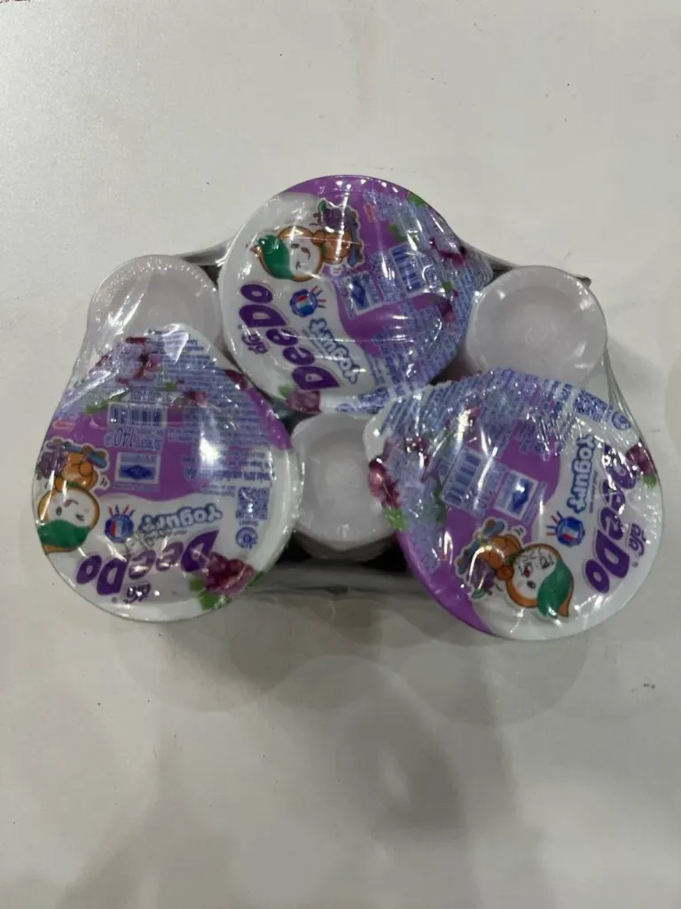 Deedo Yogurt Cup Grape x 6