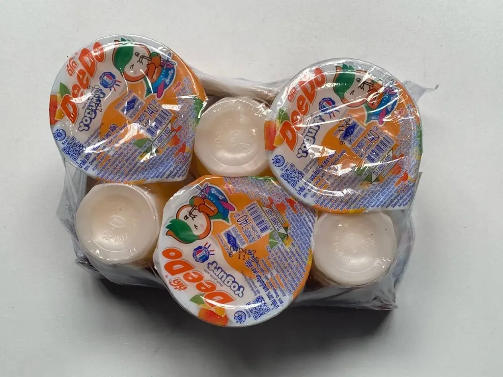 Deedo Yogurt Cup Orange x 6