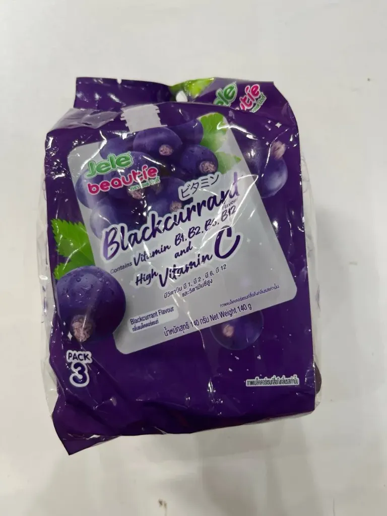 Jele Beautie Blackcurrant 150g x 3