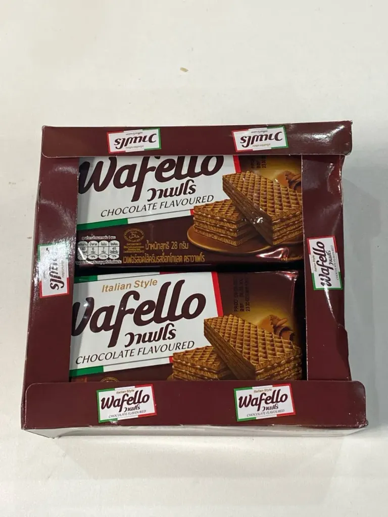 Waffle Roll Choco x 12