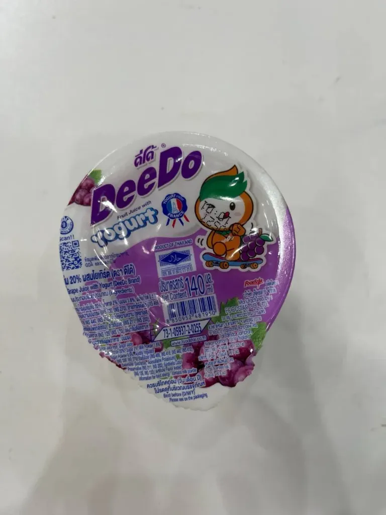 Deedo Yogurt Cup Grape