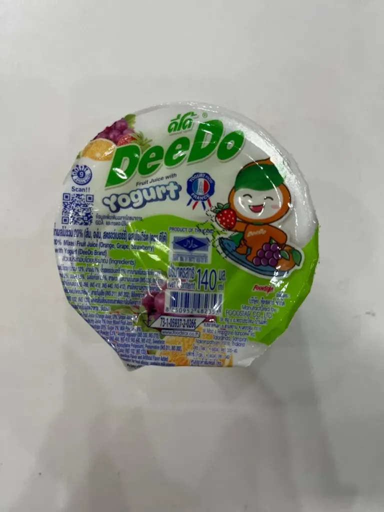 Deedo Yogurt Cup Mixed Fruit