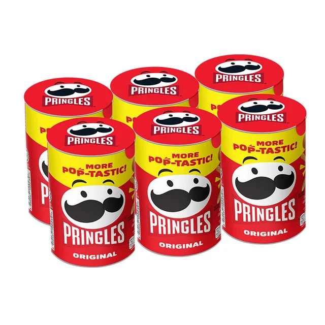 PRINGLES Potato Chip Original 42 g x 6