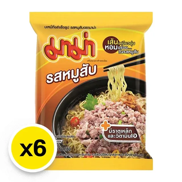 MAMA Instant Noodles Minced Pork Flavor 60 g