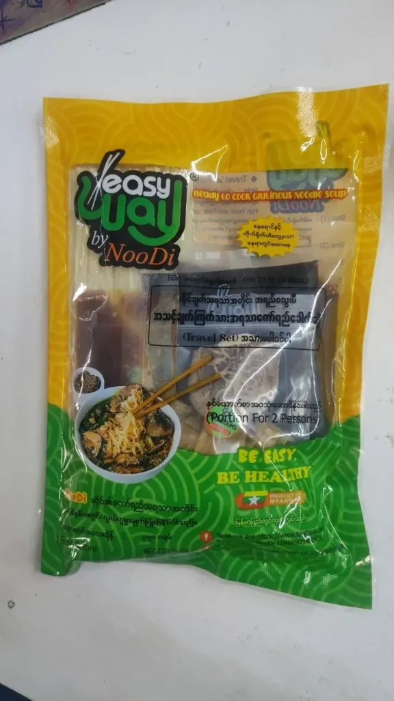 EasyWay အသင့်ချက်ကြက်သားအရသာကော်ရည်ခေါက်ဆွဲ@370g