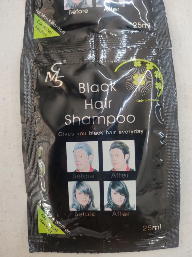 MG5 Black Hair Shampoo@25ml