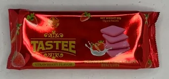 Tastee Strawberry Biscutts @52g