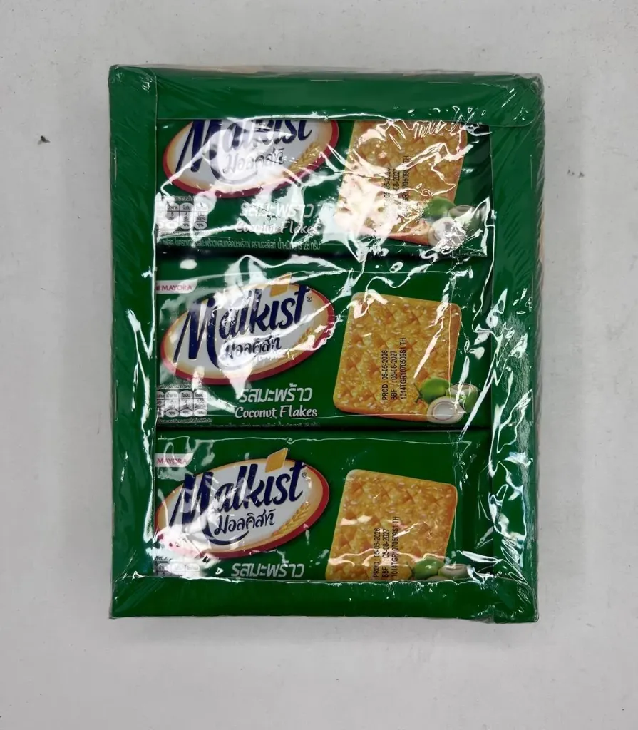 Malkist Cracker Coconut @ 28g x 12