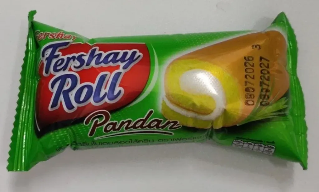 FERSHAY Roll Cake Pandan Flavor @20g