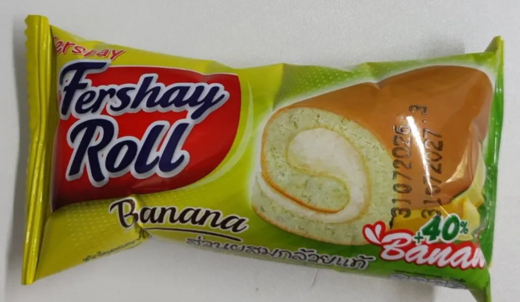 FERSHAY Roll Cake Banana Flavor @20g