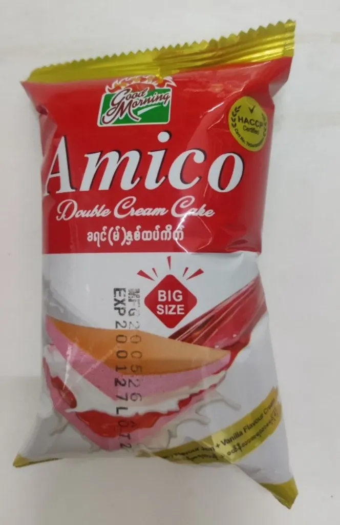 Amico Double Cream Cake Sta Vanilla @40g