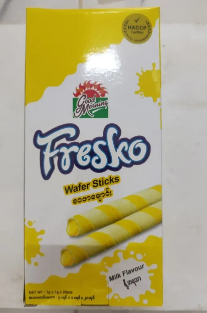 Fresko Wafer Milk @7g x 20