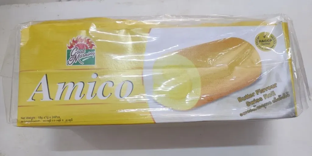 Amico Swiss Roll Butter @18g x 24