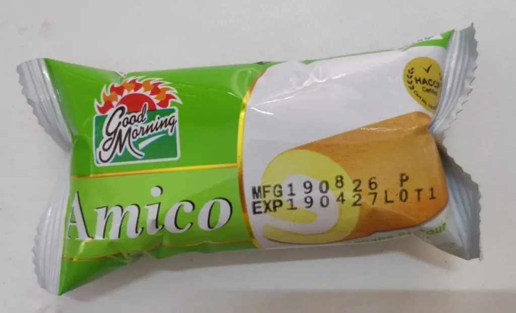 Amico Swiss Roll Banana @18g