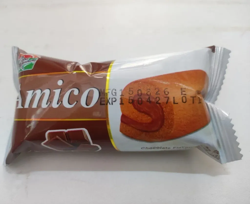 Amico Swiss Roll Chocolate @18g