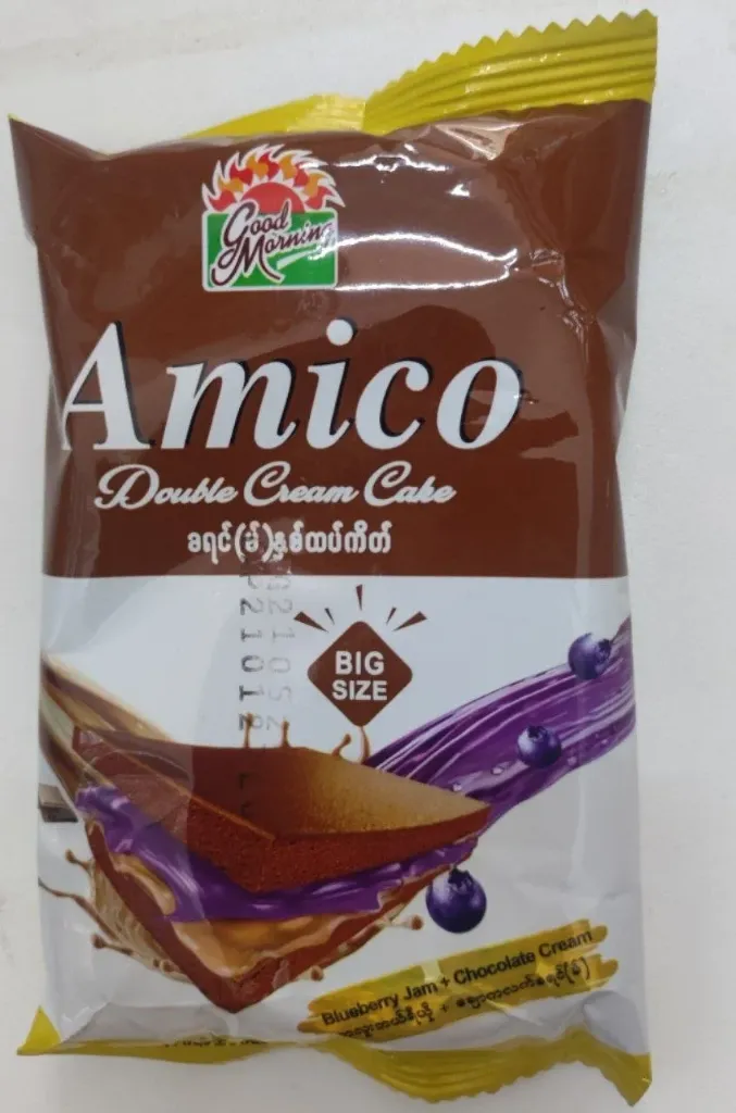 Amico Double Cream Cake Cho Berry @40g