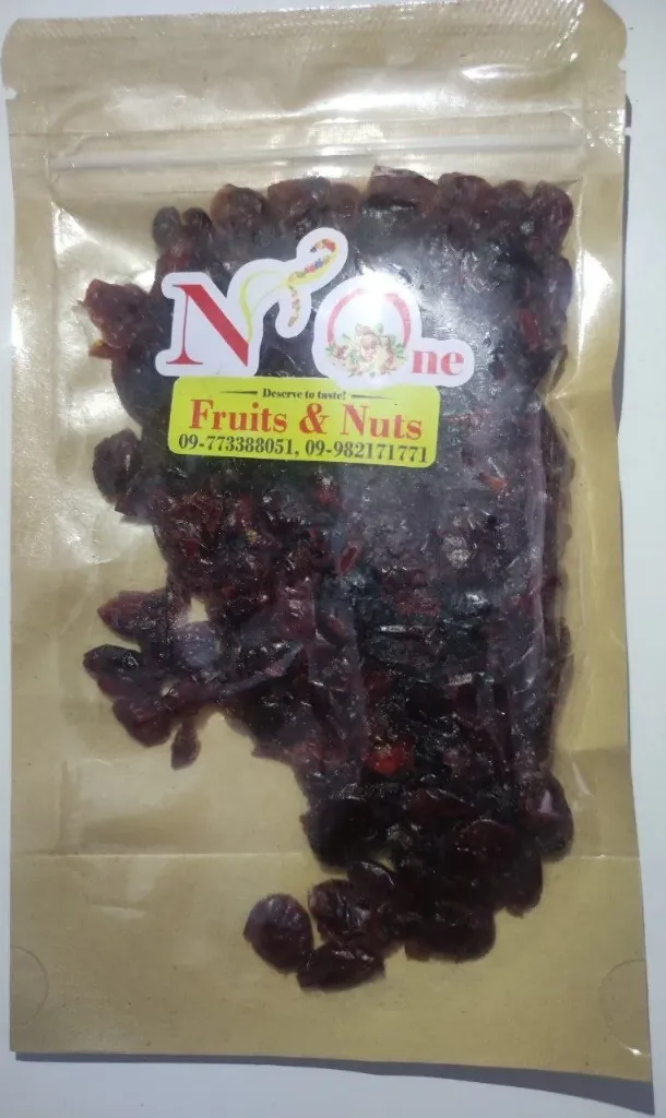 ခရမ်ဘယ်ရီသီးခြောက် @100g