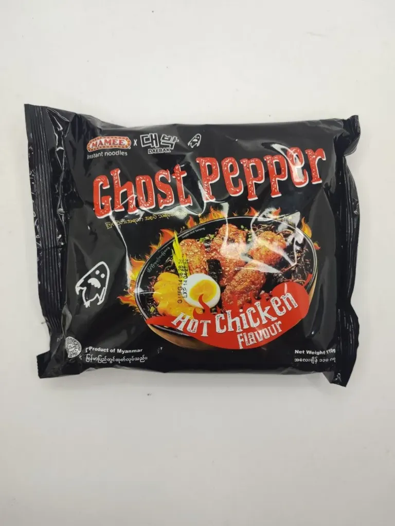 Chost Pepper သရဲခေါက်ဆွဲအသုတ် @110g