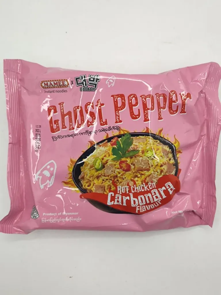 Chost Pepper Carbonara သရဲခေါက်ဆွဲ @110g