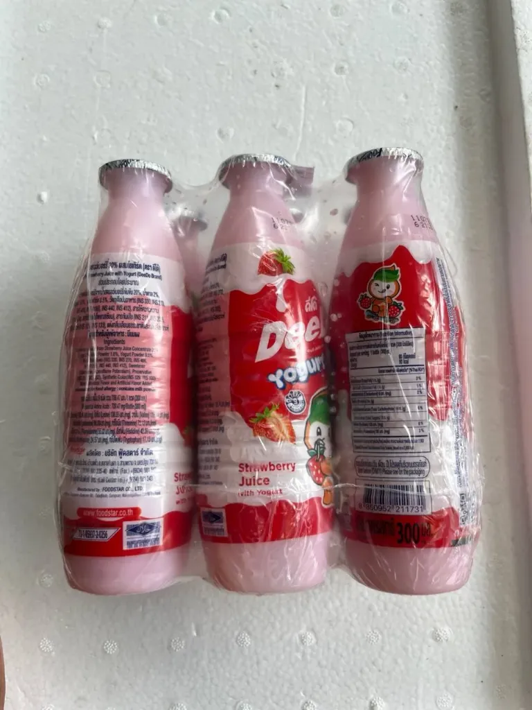DeeDO Stawberry Yogurt @300ml x 6