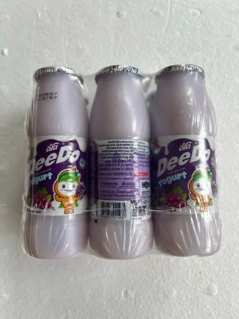 Deedo Grape yogurt @125ml x 6