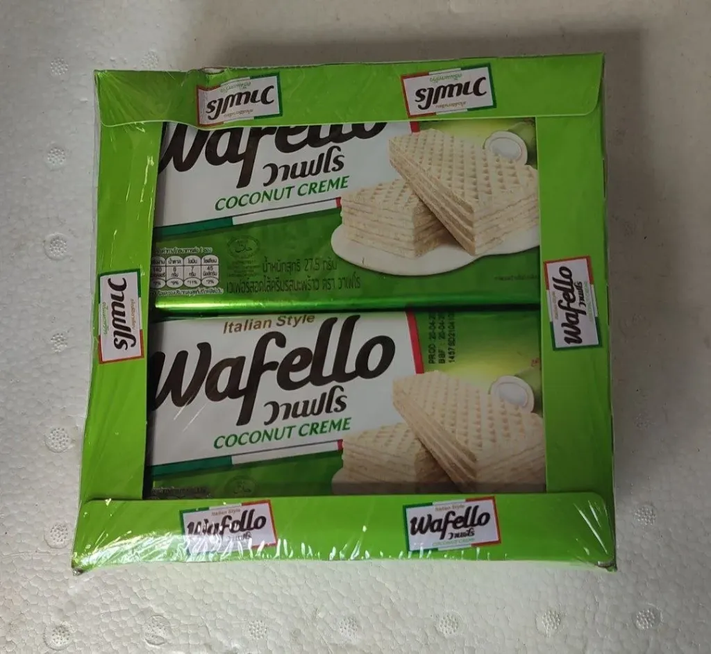 Wafello Coconut Cream @27.5g x 12