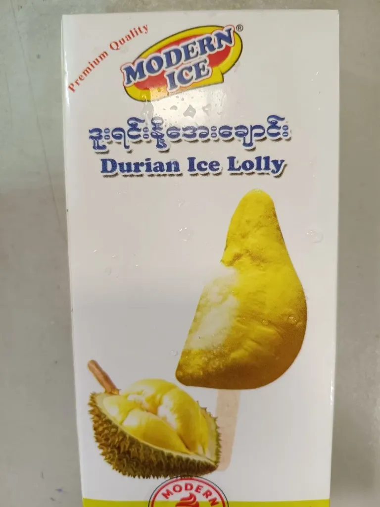 Modern Ice Durian Ice Lolly