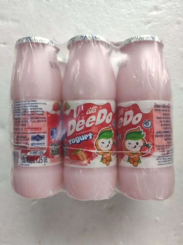 DeeDo Yogurt Strawberry @125ml x 6