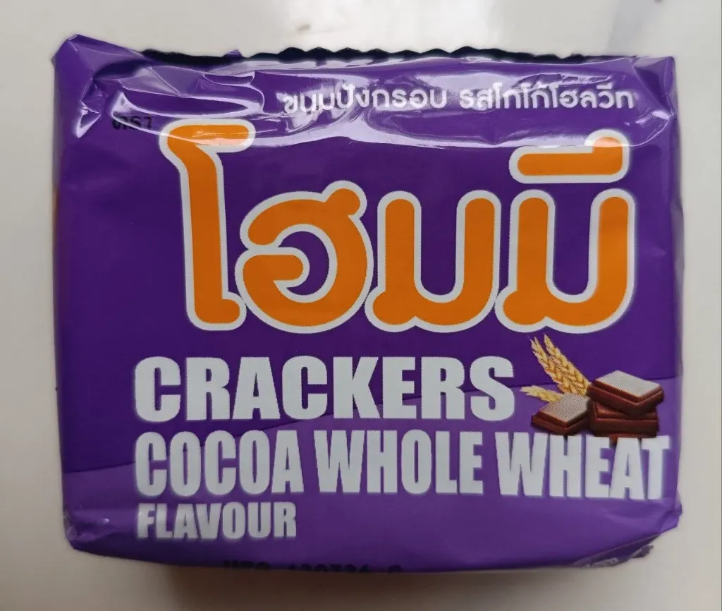 Homey Cocoa Whole Wheat Crackers @80g