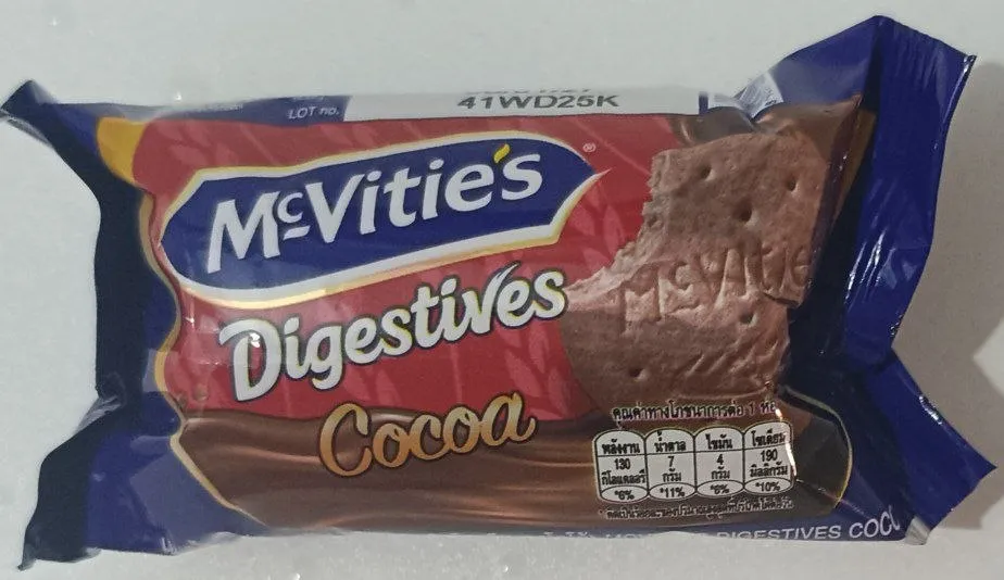 MC Vities Digestives Cocoa @29.25g