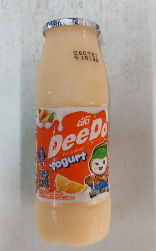 DeeDo Yogurt Orange @ 125ml