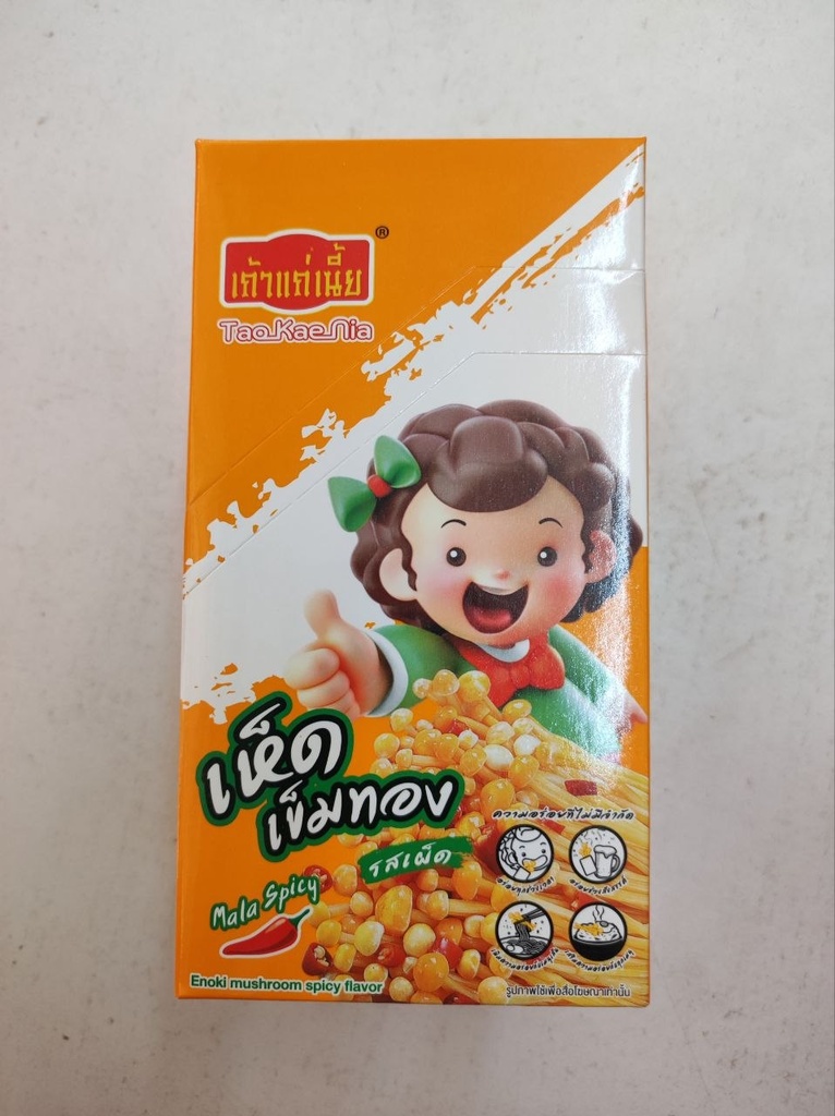 Tao Kae Nia Enoki mushroom spicy flavor @ 18g x 12